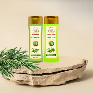 Nevada Romero Crecepelo Kit de Champú y Acondicionador 420 ml c/u | Con Extracto de Romero para un Cabello Más Fuerte, Saludable e Hidratado