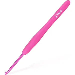 3.5mm Crochet Hook, Supers Smooth 3.5 mm  Crochet Hooks for Beginner, Comfort for , 1 Pack