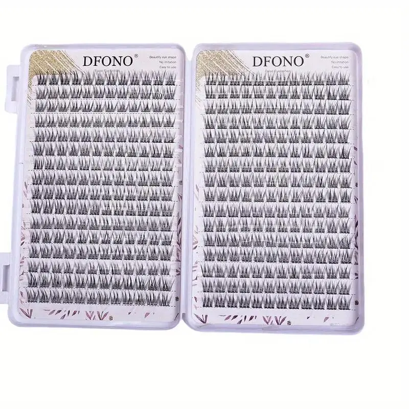 Soft & Lightweight Single Cluster Eyelashes, Reusable False Eyelashes, Individual False Eyelash, Perfect for Daily Makeup and Eyelash Extension, Diy Eyelash Extensions, Cosmetic