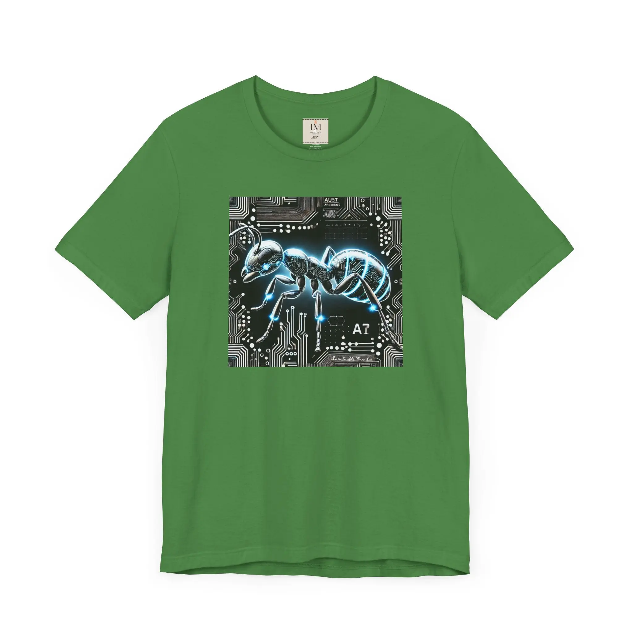 Futuristic Tech Ant Graphic Tee - Unisex Short Sleeve Jersey Shirt Techcore Tee