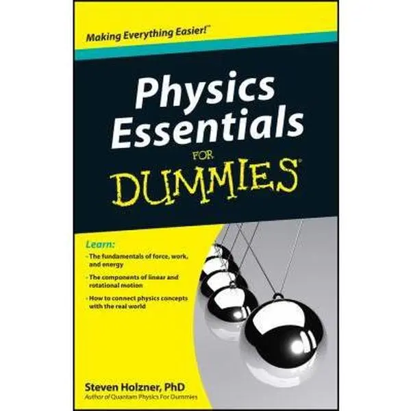 USED Book - Physics Essentials for Dummies by Holzner, Steven (Paperback) - english
