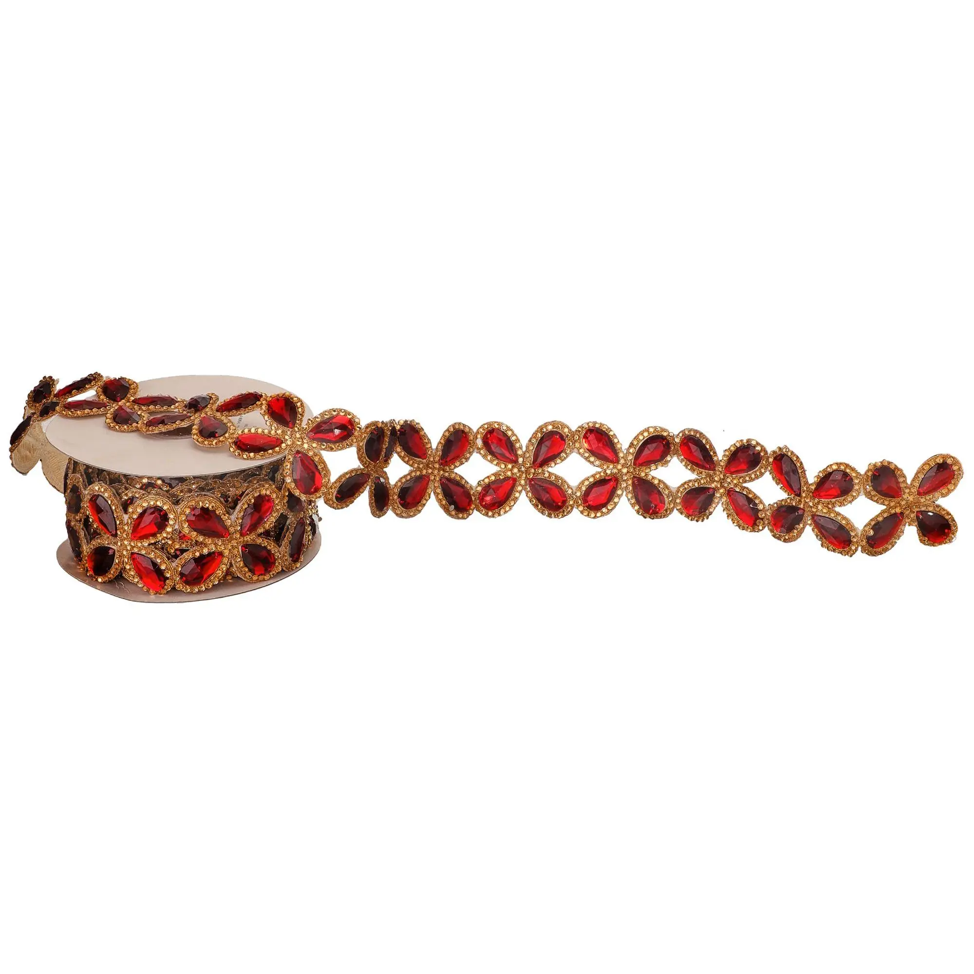 Jewel Floret Trim Ribbonby Valerie Jewel Floret Trim Ribbonby Valerie