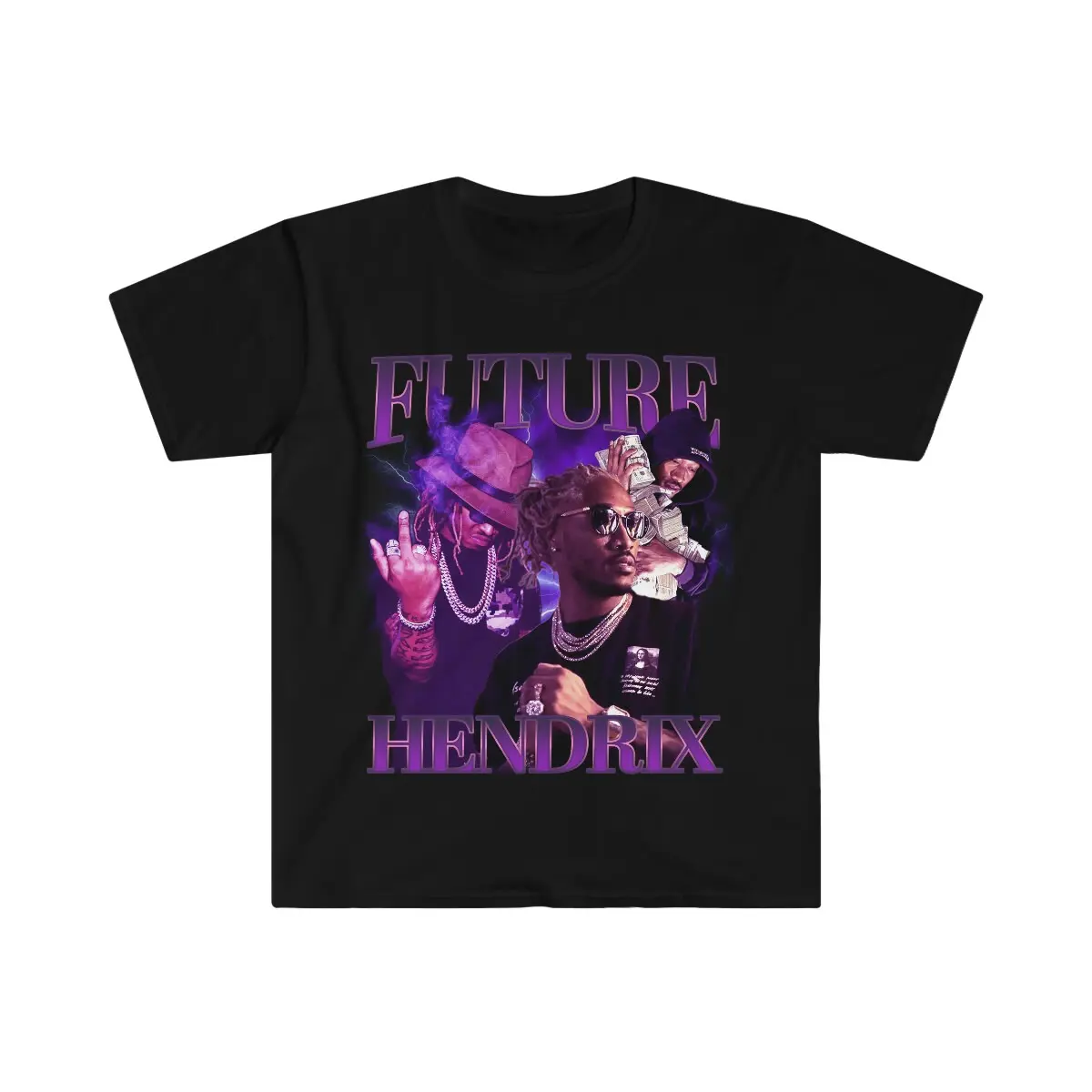 Adult Unisex Future Hendrix Rap Trap Fan Softstyle T-Shirt