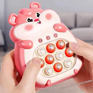 Upright Handheld Game Console, Quick-button Puzzle Game Console, Novelty Toy, 4 Modes, 999 Game Levels