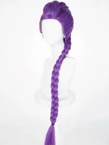 Women's Long Braided Wig, Rumi Wig for Kpop Singers & Anime Cosplay, Perfect for Stage Performance, Halloween Costumes, Parties