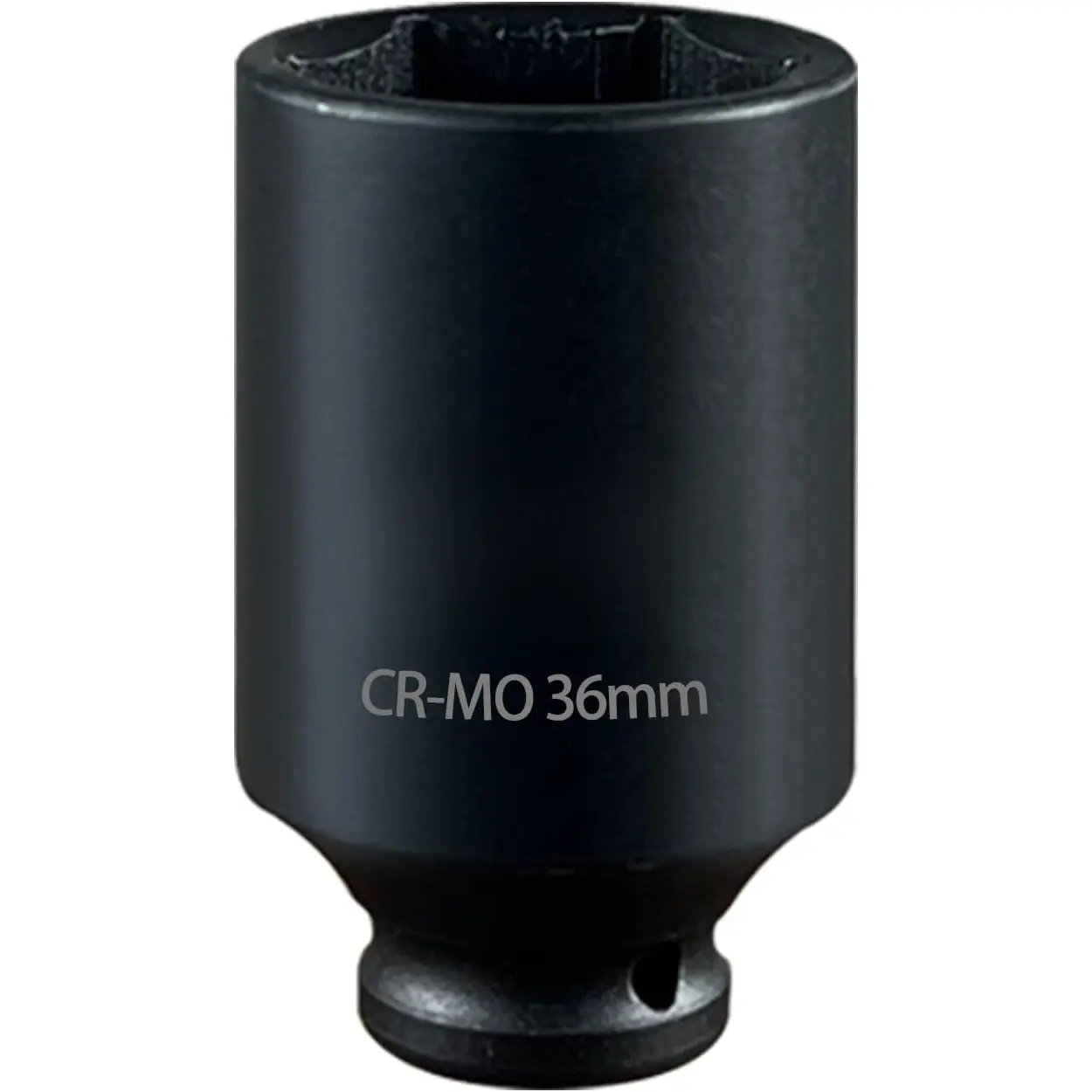 36mm Socket | 1/2" Drive Deep Impact Socket | 6 Point |CR-MO | Spindle & Axle Nut Impact Grade Socket for Easy Removal (METRIC 36 mm)