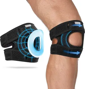 Wellknee Knee Brace, Wellnee Patellar Pad Realign Knee Joint While You Move, Adjustable Tendon Support Sleeve Braces for Meniscus, Osteoarthritis, Orthopedic, Knee Support for Athletes.