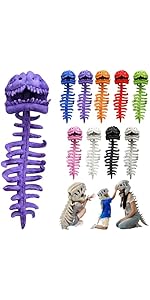 2026 New Dinosaur Skeleton Costume, 3D Spinosaurus Skull Mask & Plush Spine, for Dress-Up Play #HHW