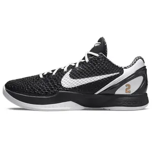 Nike Zoom Kobe 6 Protro "Mambacita Sweet 16" Gigi Mamba Foundation Low-Top Performance Basketball Shoes for Men in Black and White（men）