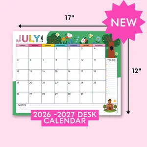 Desk Calendar (2026-2027)