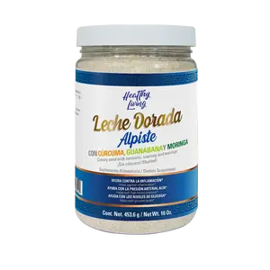 Leche Dorada Alpiste, Curcuma, Guanabana y Moringa / Canary Seed with Turmeric, Soursop, and Moringa 16 Oz Healthcare Dietary Natural Supplement