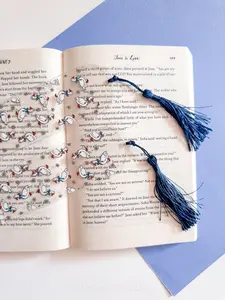 Geese and Flowers Bookmark