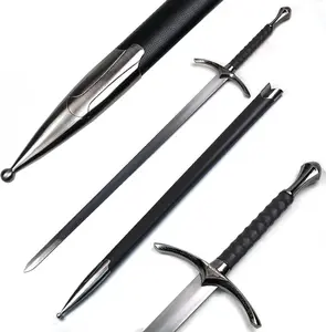 Medieval Knight Arming Sword Replica | Handmade Cosplay Prop & Display Collectible