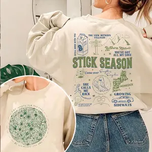 2-sided Music Vintage Sweatshirts Hoodies