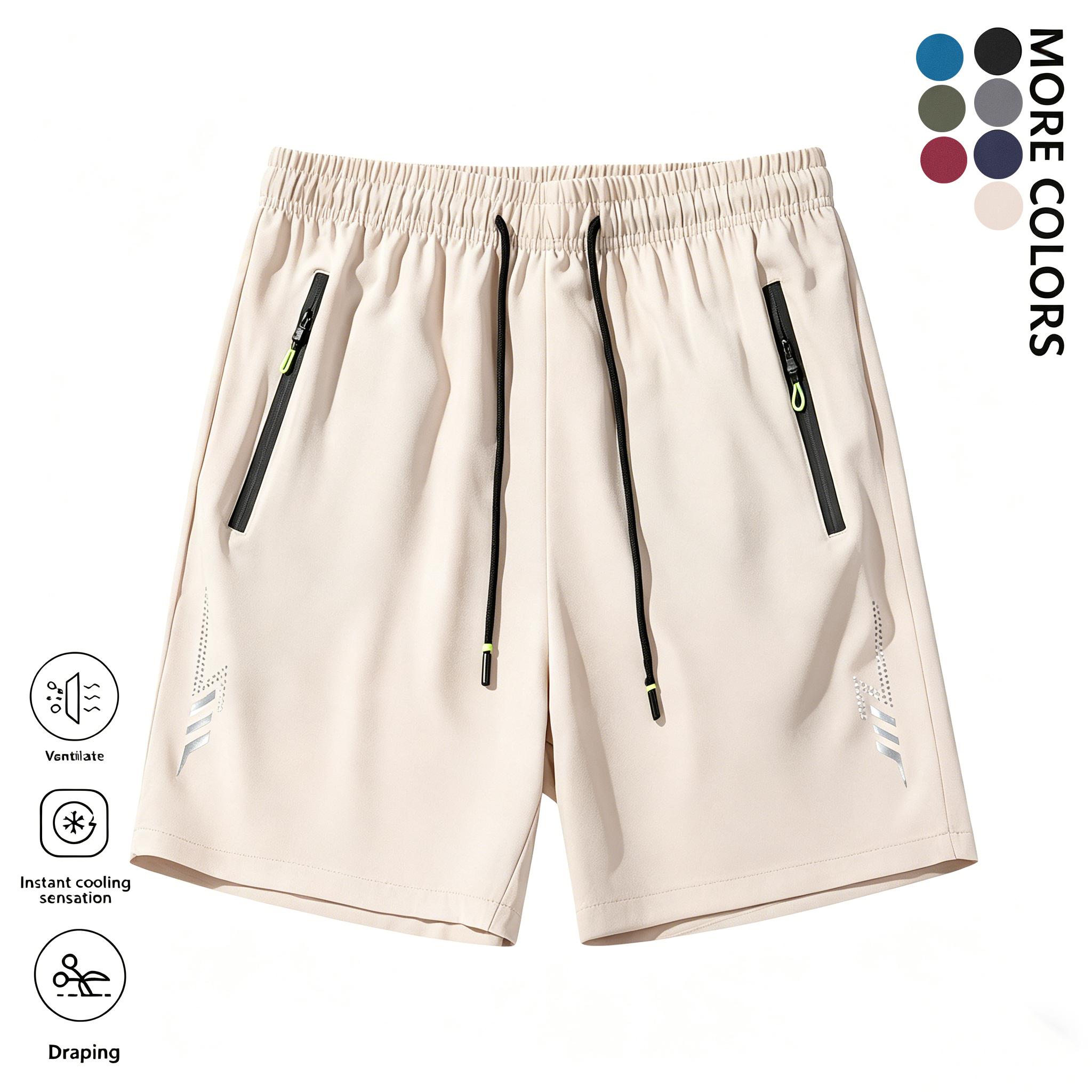 Men’s casual shorts suitable for outdoor running, workouts, and fitness wear. Loose, comfortable men’s shorts. Breathable men’s shorts—an essential piece for summer. Casual, trendy fashion shorts that can also be worn for friend gatherings and meals.
