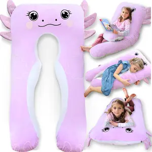 LUNAMIRA Kids Body Pillow for Children