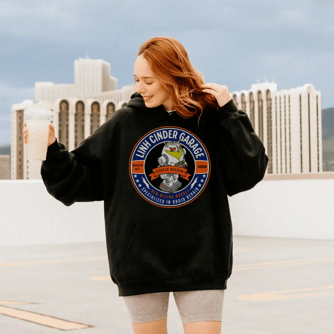 Linh Cinder Garage Hoodie