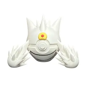 Shiny Mega Gengar Poke Ball - Inspired 3D Printed Collectible