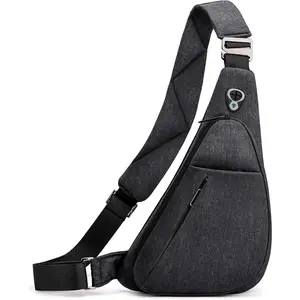 Anti-theft crossbody bag lightweight casual shoulder backpack sling chest bag belt rucksack for travel bicycle sport