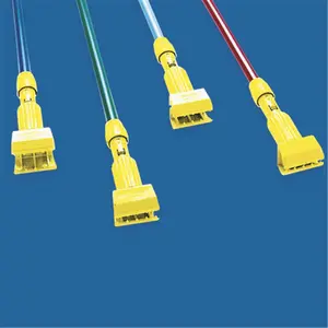 212 MAIN Commercial Quick-Change Handheld Wet Mop Handle - 60 in Varnished Aluminum Handle, Rubbermaid-Designed Plastic Component, Anti-Fouling Cleaning Wand Mops Home Care Accessory