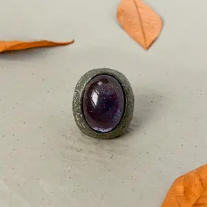 Mystic Galaxy Statement Ring, Elegant Design, Trendy Jewelry