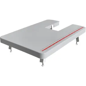 Sewing Machines Extension Table Compatible with Singer Brand 44S, 4411, 4423, 4432, 4452, 5511, 5523, 5532, 6335 Heavy Duty Sewing Machines (Grey)