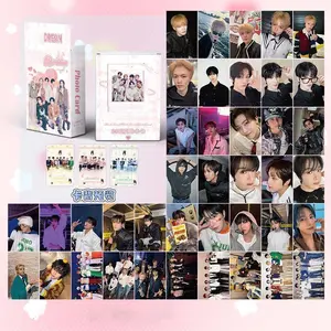 50Pcs/Set Kpoo Jaemin Jisung Jeno Laser Lomo Cards Haechan Renjun Chenle Concert Ins Selfie Photocards Fans Birthday Collection