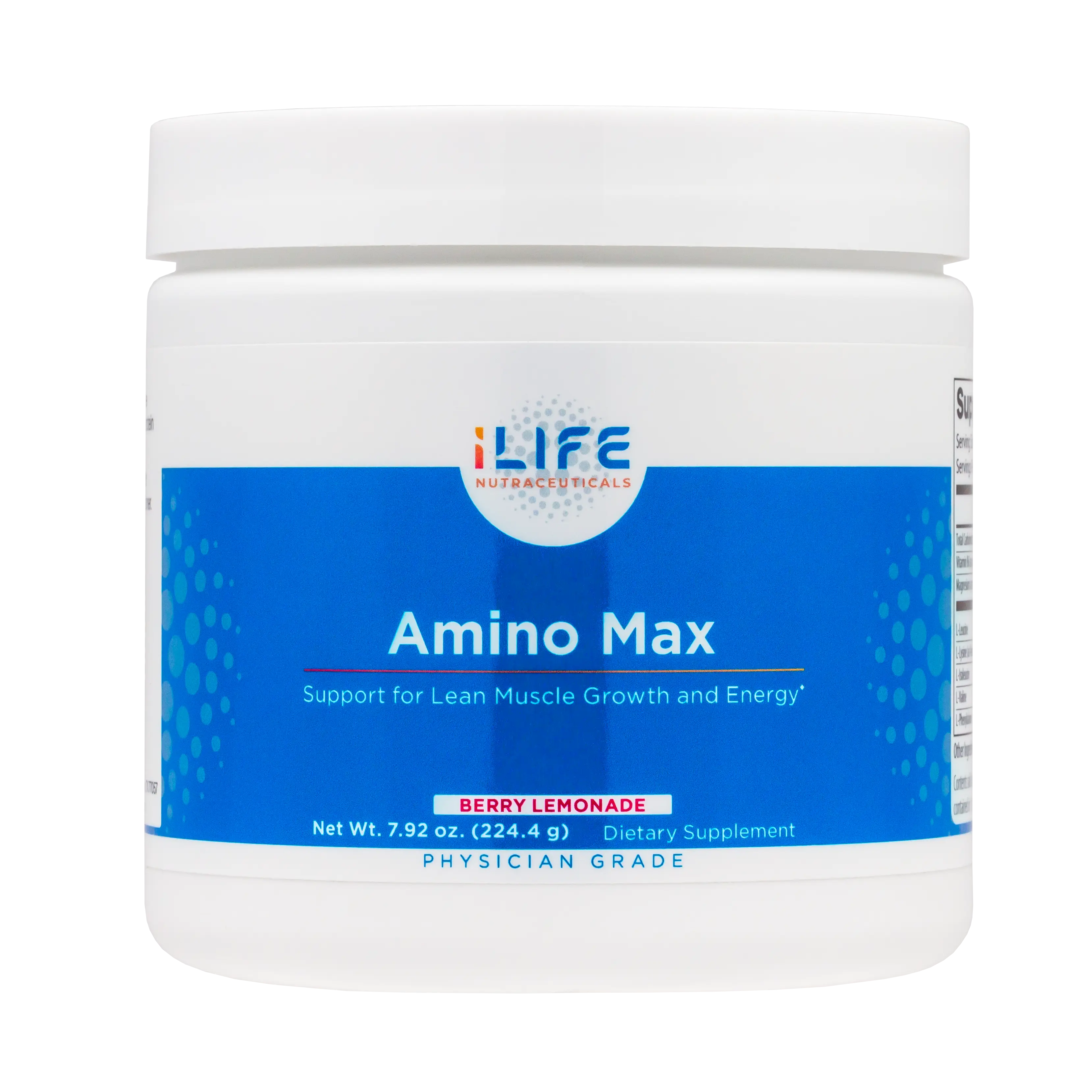 AMINO MAX Advanced Amino Support for Muscle Strength, Recovery, and Metabolic Energy