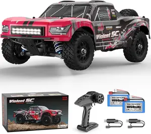 Haiboxing 1:14 Brushless RC Truck - 38MPH High Speed 4WD Off-Road Hobby Car for Adults (Ready-to-Run)