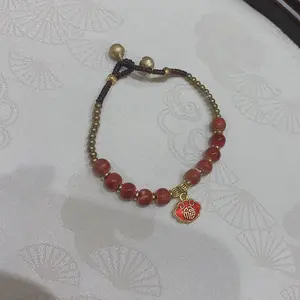 Fortune Heritage Bracelet | Wear the Power of Chinese Red as a Wrist Highlight Chinese - style bracelet/Anniversary gift / holiday gift