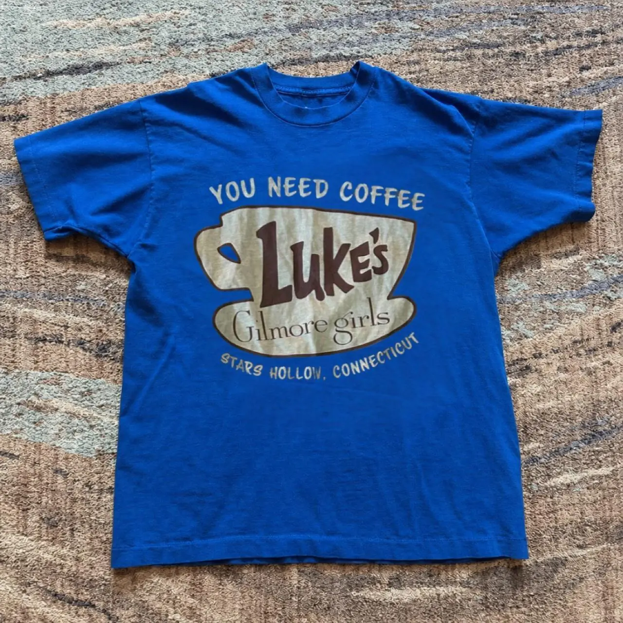 Gilmore Girls Luke's Coffee T-Shirt, 'YOU NEED COFFEE' Cotton Unisex T-Shirt, Gift For Fan