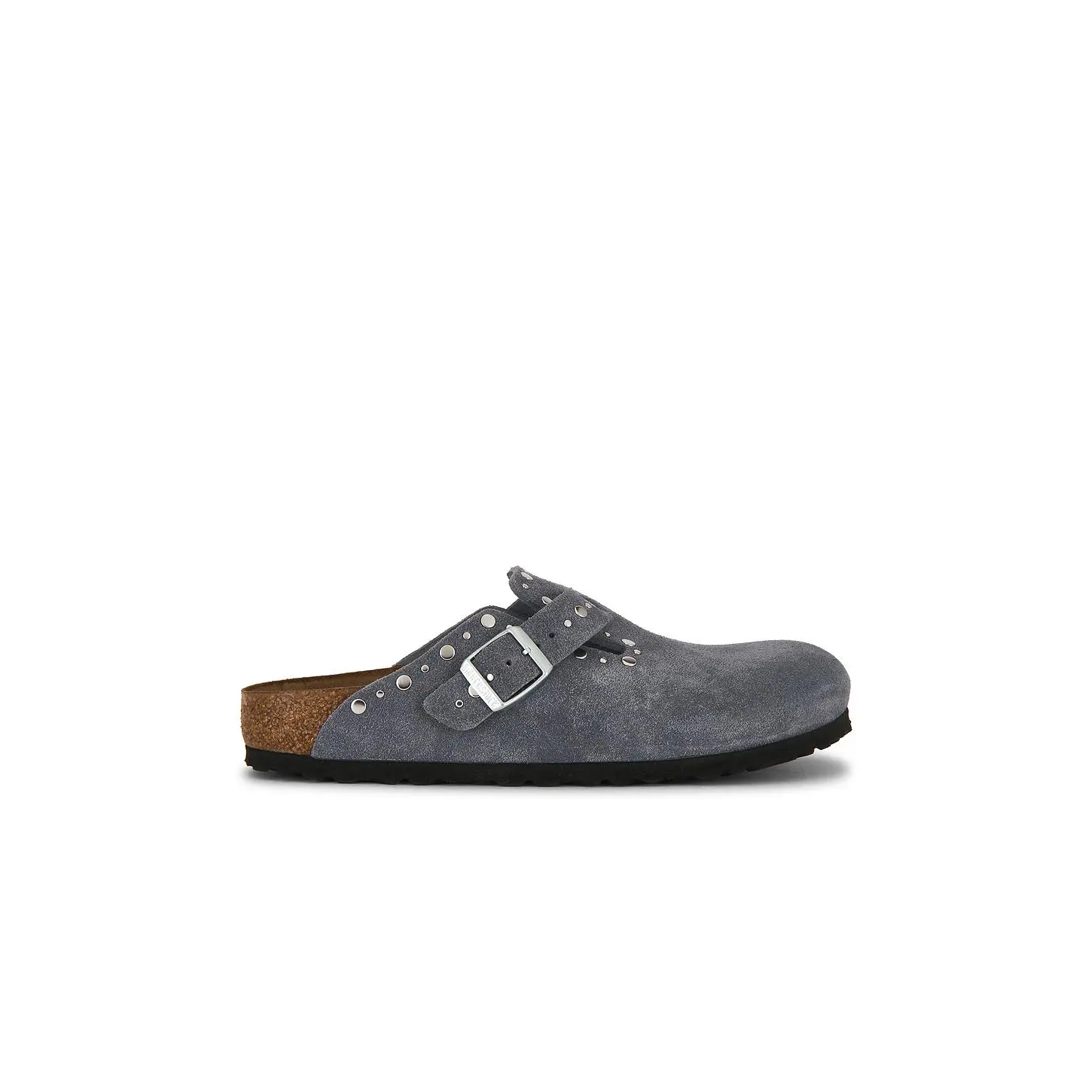 BIRKENSTOCK Boston Rivets Clog in Stone Blue