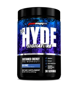 PROSUPPS Mr. HYDE Signature V2 Pre-Workout Powder – Intense Energy, Focus & Performance Support – Enhanced Formula – Blue Razz & Fruit Punch Flavors
