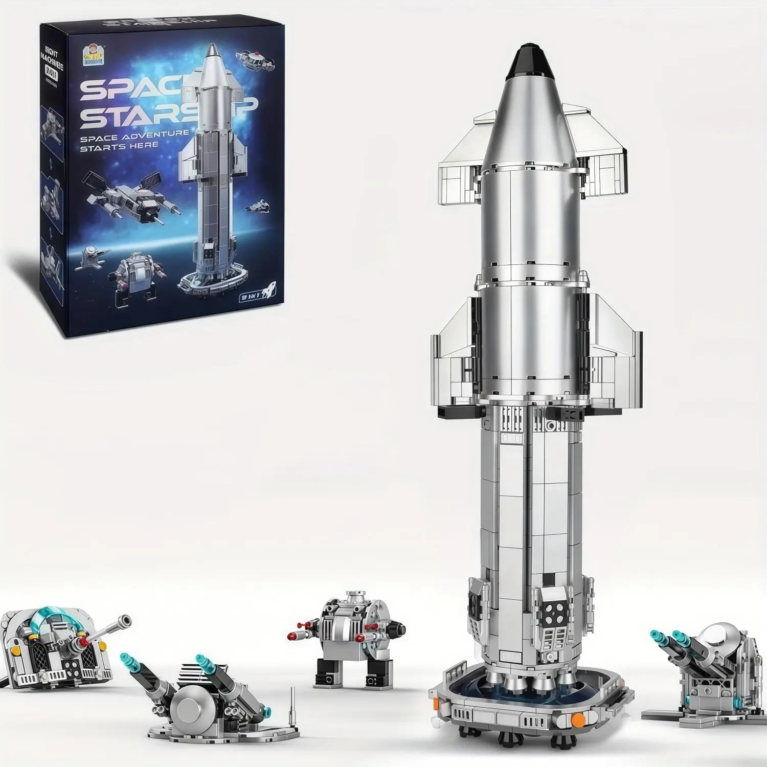 Space Craft Model Building Kit,1001pcs  blocks Classic Novelty Building Toy for Hobby Enthusiasts day gift big kid blocks educational stem gift kid adult gift unique xmas gift iss replica building model micro building block