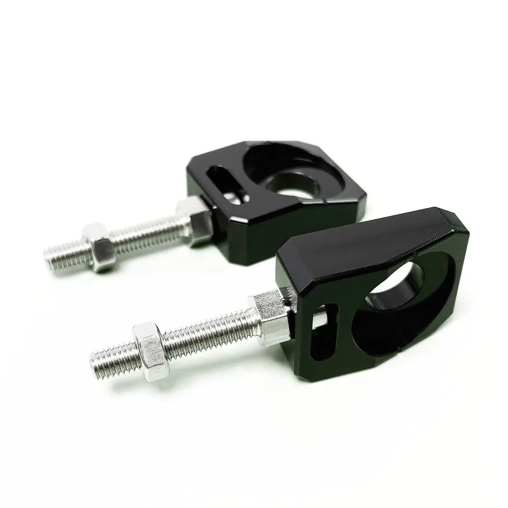 High Quality Material Aluminum Alloy Chain Regulator with Axle Block, Axle Bolt & Nut – Durable, Practical Brand New Accessory for Surron Light Bee X S, Segway X260 X160 Dirt Bikes, Off-Road E-Bikes