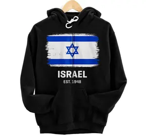 Israel Brush Flag  Hoodie, Sweatshirt, T-Shirt
