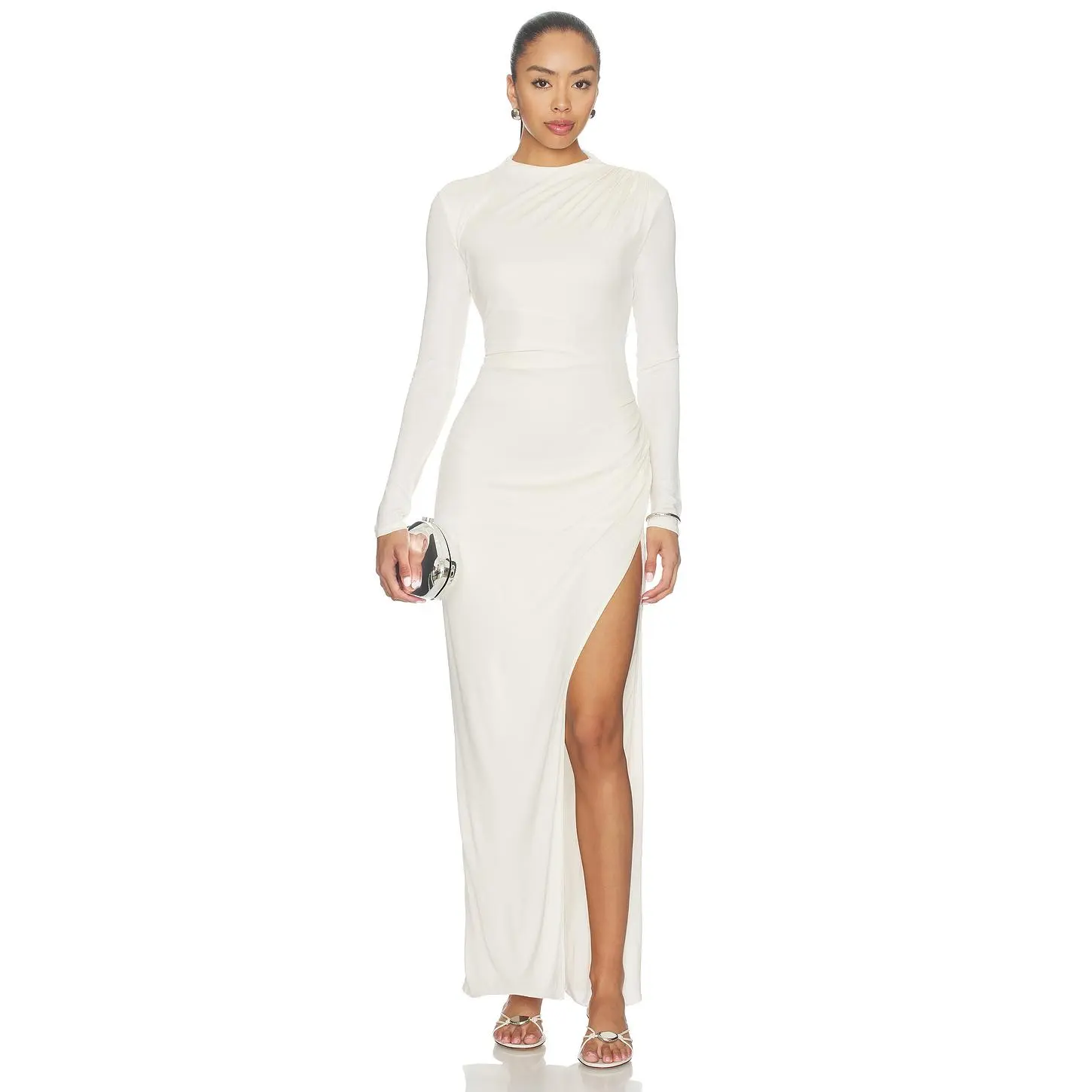 EAVES Nela Gown in Ivory