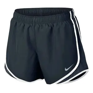 Womens  Nike Tempo Brief Lined Running Shorts Blue Dri-Fit