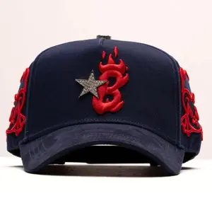 Barbas Hats x “B-STAR” Premium Snapback Hat for Men Women – Streetwear Baseball Cap, Adjustable Trucker Cap, Embroidered B Star Design, Hip Hop Fashion Casual Dad Hat, Trendy Gift Cap