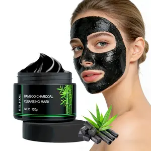 Charcoal Detox Face Mask Deep Pore Cleansing Gentle Remove Blackhead Skin Moisturizing Peel Off Facial Mask for Clear Smooth Radiant Skin