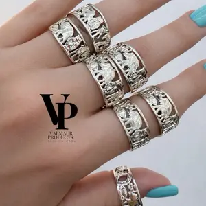 Italy 925 Silver Lucky Ring