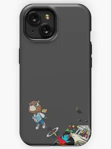 Kanye Graduation Bear iPhone Case for iPhone 17 16 15 14 13 12 11