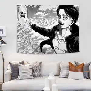 Anime A-Attack on Titan flag Suitable For Dormitory Room Outdoor Gift Party Decoration Picnic Camping