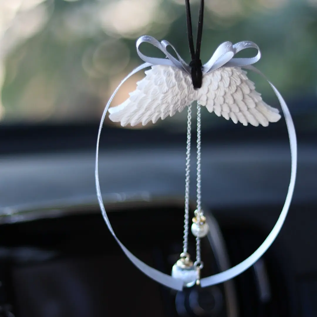 Angel Wings Air Freshener | Aroma Stone | Perfume Plaster Ornament | Diffuser Stones | Room Decor | Car Accessories | Birthday Gift