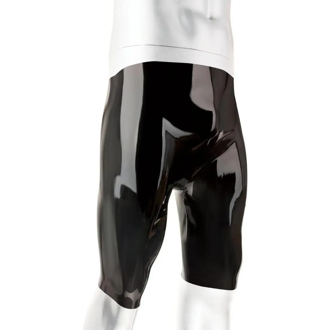 Prowler Red Latex Shorts