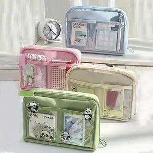 Large Capacity Pencil Case Macaron Color, Portable Stationery Bag, School Supplies Organizer, Suitable for Office, Youth, Boys, Girls Gift