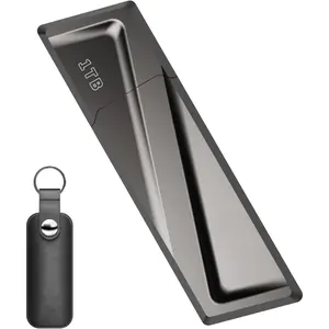 1TB USB Flash Drive 550MB/s USB3.2 Gen2 SSD Thumb Drive  Transfer Speed Externel Solid State Drive with USB C Adapter USB-C Memory Stick for Type-C Smartphone,MacBook/Pro/Air Laptop and More