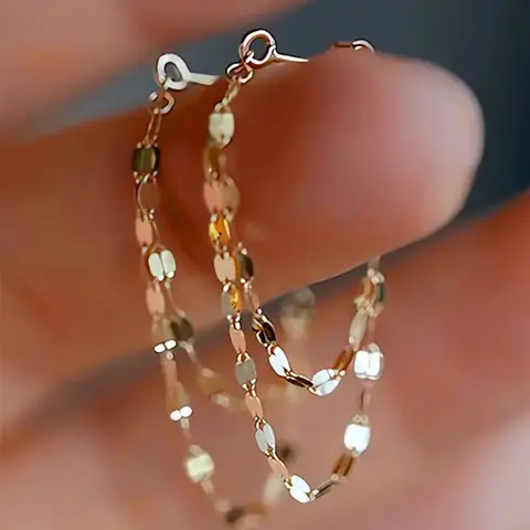 1 Pair Elegant Drop Classic Style Earrings For Women For Valentine's Day Gift Wedding Jewelry