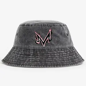 Unisex Street Vintage Bucket Hat Men Women Gift Retro Denim Fabric Washed Design Casual Outdoor Fashion Iconic Daily Wear Hat