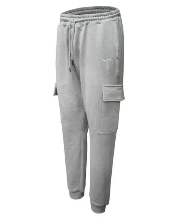 ash gray MCE cargo joggers ash gray MCE cargo joggers